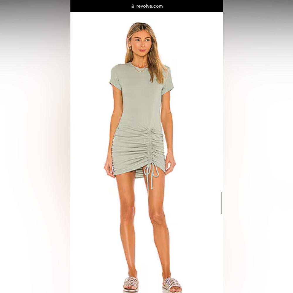 MINKPINK Emery Mini Dress in Moss